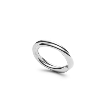 Twirled Heart - Silver Ring - Les Penchants